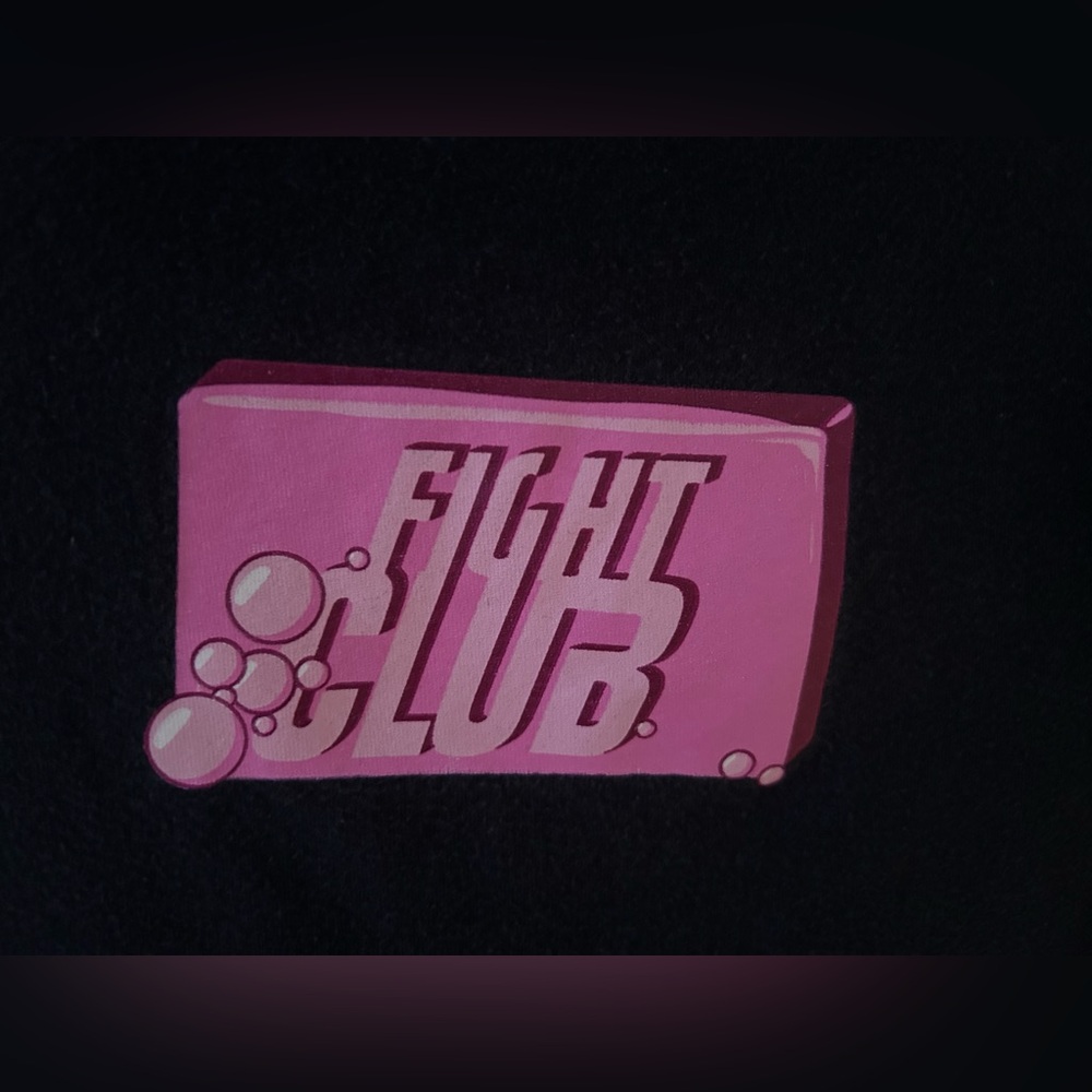 Pink Fight Club Graphic Tee